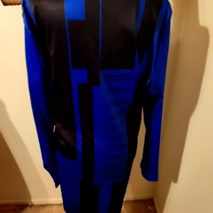 Ladies blue and black , red and black, white and black